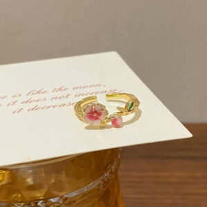 Emily Carnation Pink Ring