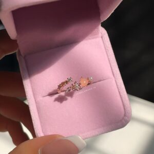 Let me be Simple! Classic Peachy Ring