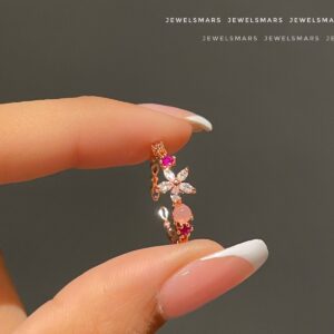 Tinker bell Flower detailed Dreamy Ring