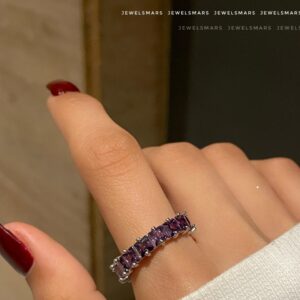 Tennis Ring Band- purple