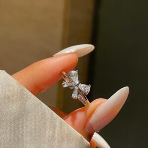 Coquette aesthetic ring