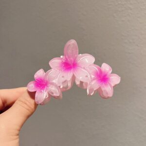 Triple Flower Claw clips