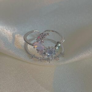 Layered Moonlight Ring