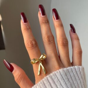 Bowtie Drop Statement Ring