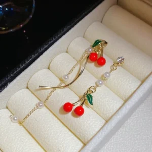 The iconic Cherry Drop Earrings