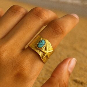 Blue Havana Ring