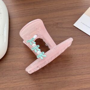 Princess in Bows Claw Clip