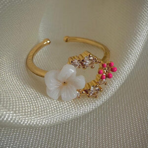 Elysian Dreamweave Flower Ring
