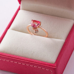 Pink Lover Heart Ring