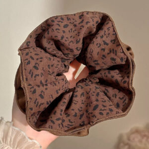 Purr-fect Ruffle Scrunchie