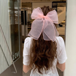Pink Therapy Oversized Hair Bow