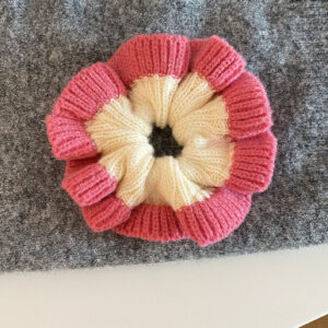 Sleep-over Knitted Scrunchie