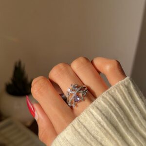 Pixie Blossom Heart Ring