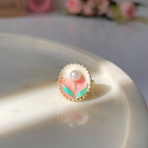 Bloom of Pearl Ring