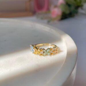 Ethereal Florets Ring