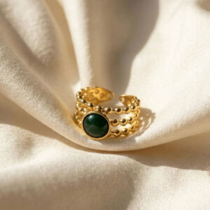 Midnight Halo Ring