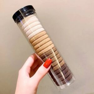 HAIRTIES JAR TUBES - SHADES OF BROWNS