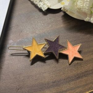Pink Star Hairpin