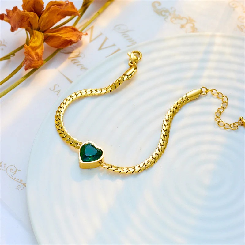 Jade of Love Chunky Bracelet - Image 3
