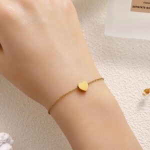 In golden love! Bracelet