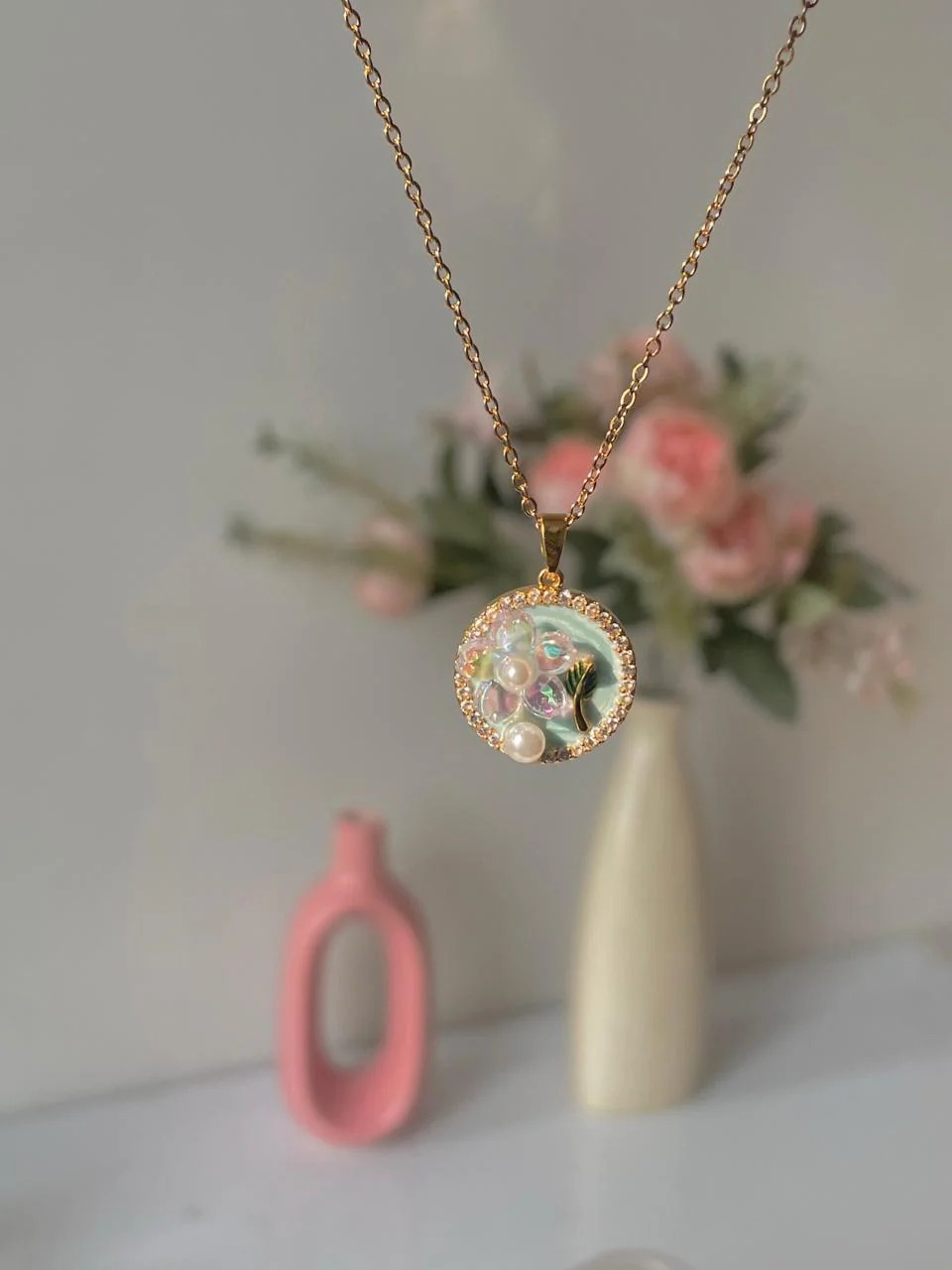 Floral Secret Vintage Necklace