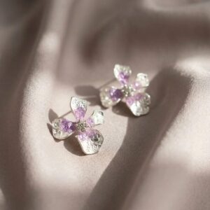 Lavender Fairy Bloom Earrings
