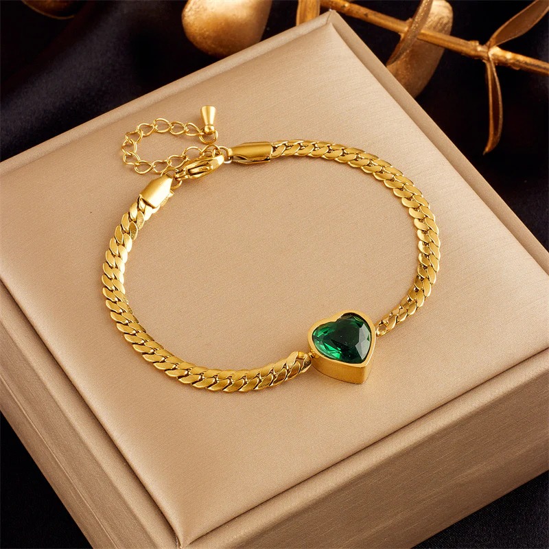 Jade of Love Chunky Bracelet - Image 2