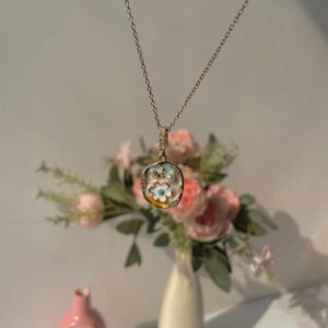 Vintage Floral Whisper Necklace