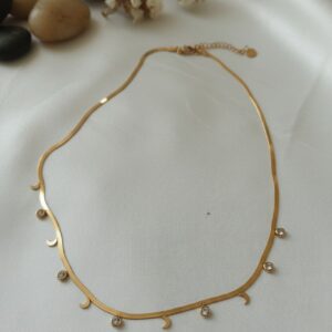 Golden Galaxy Necklace
