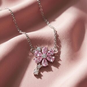 Pink Blossom Necklace