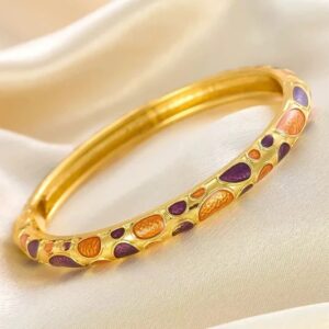 Pop of Dream Enamel Bangle