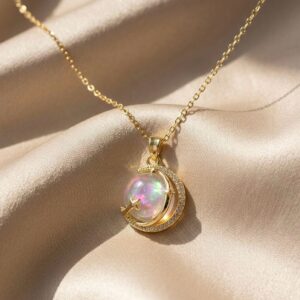 Lustrous Eclipse Necklace