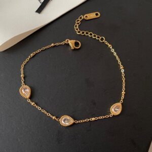 Elysian Triple Teardrop Bracelet
