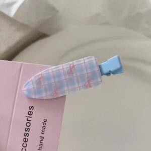 Velveteen Core Bow Hair Clip