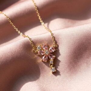 Rosaline Rhinestone Necklace