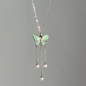 Flutter Bliss Dangling Necklace
