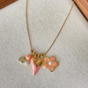 Peachy Kinda Love Necklace