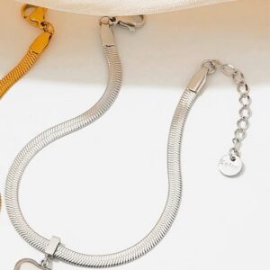 Heartsnatcher Silver Bracelet