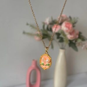 Nectarine Pearl Necklace
