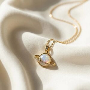 Ivory Saturn Necklace