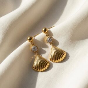 Sand Dune Shell Earrings