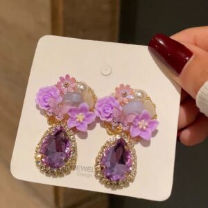 Purple Fantasy Earrings