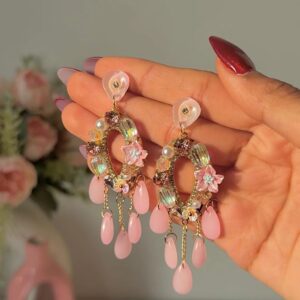 Pink Enchant Dreamy Earrings