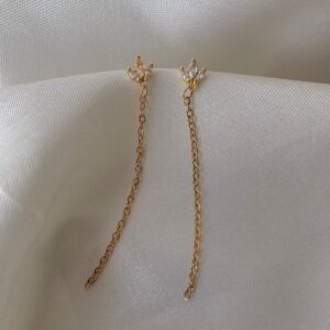 Dainty Angel Dangling Earrings
