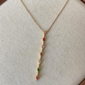 Antoinette Multicoloured Y-necklace