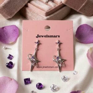 Lavender Lightning Earrings