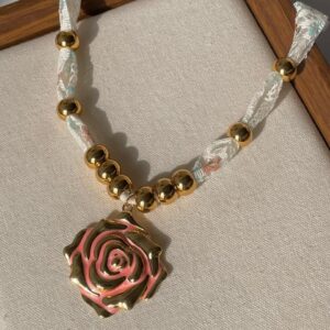 Rosetta Ribbon Necklace