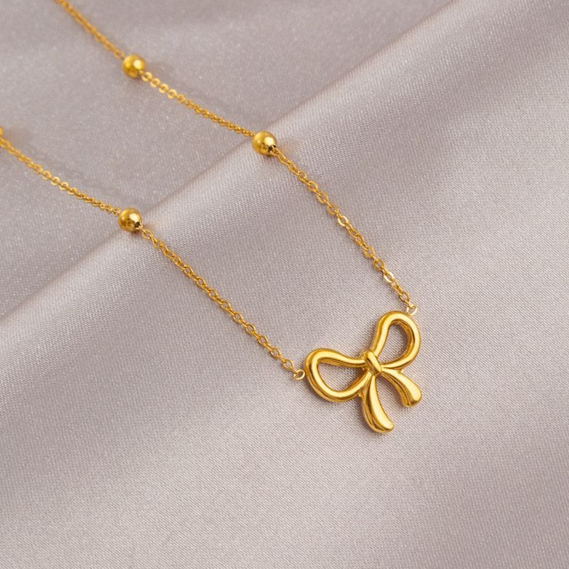 Cute Bow Necklace - Image 2