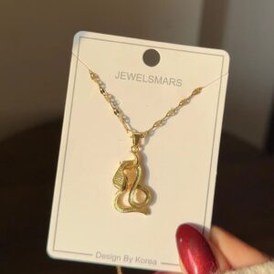 Slythering-Away Necklace