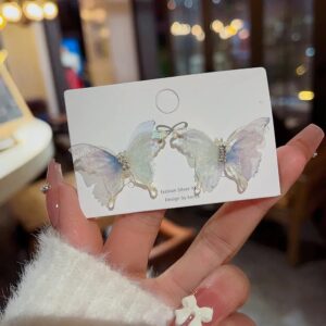 Dreamy Butterfly Earrings- blue